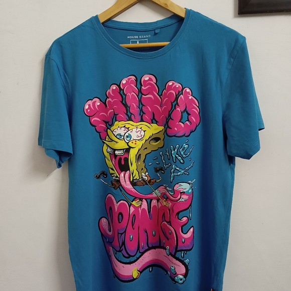 house Brand Other - SPONGEBOB Graphic Tshirt in light Blue